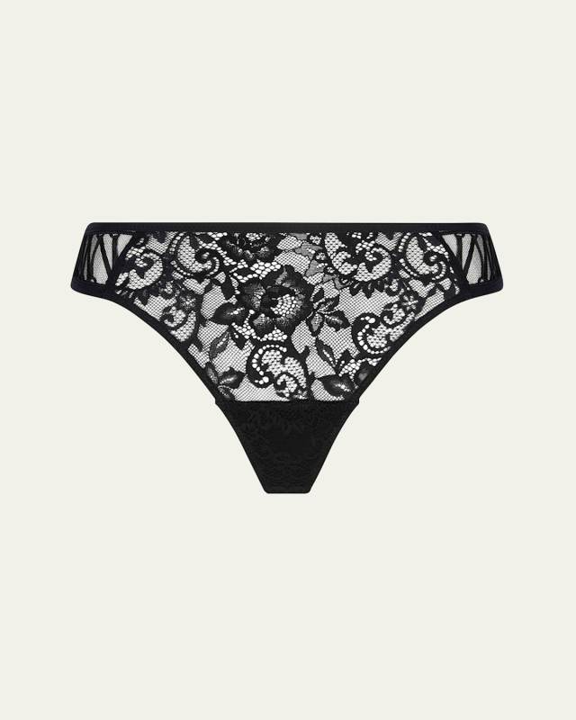 Desirs De Venise Lace & Tulle G-String
